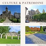 Appartement Proche Chateau - 2 Chambres - Tout A Pied - Arrivee Autonome Apartmán Compiègne