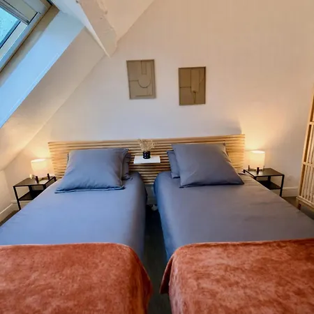 Apartmán Appartement Proche Chateau - 2 Chambres - Tout A Pied - Arrivee Autonome